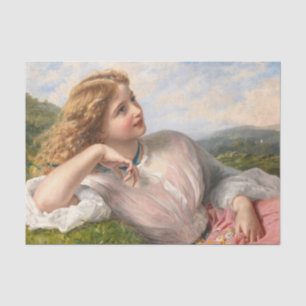 The Song of the Lark by Sophie Anderson Tissue Paper