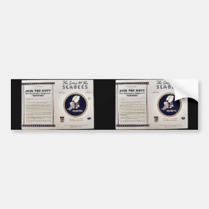 The Song Of The Seabees Bumper Sticker