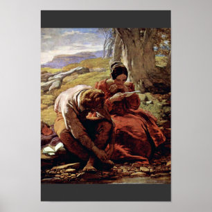 The Sonnet By Mulready William (Best Quality) Poster
