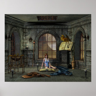 The Sorceress's Pets Poster