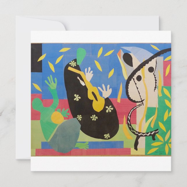 The Sorrows of the King Invitation (Front)