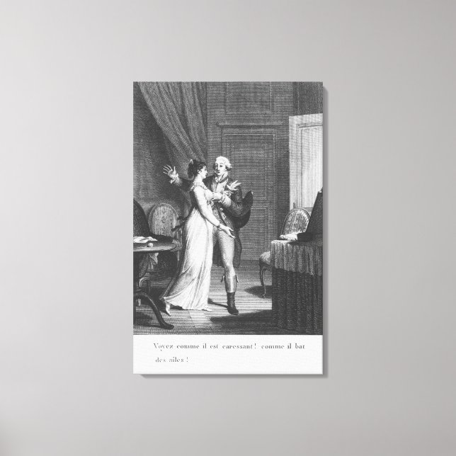 The Sorrows of Werther' Canvas Print (Front)