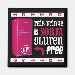 The Sorta Gluten-Free Fridge Magnet