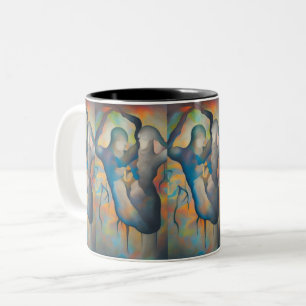 The soul mates Two-Tone coffee mug