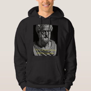 The soul never thinks without a picture hoodie