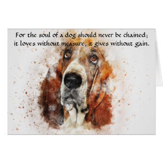 The Soul of a Dog - Basset Hound