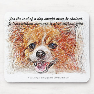 The Soul of a Dog Mouse Mat