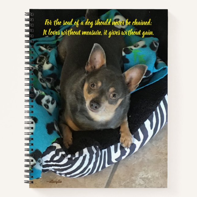The Soul of a Dog Notebook (Front)