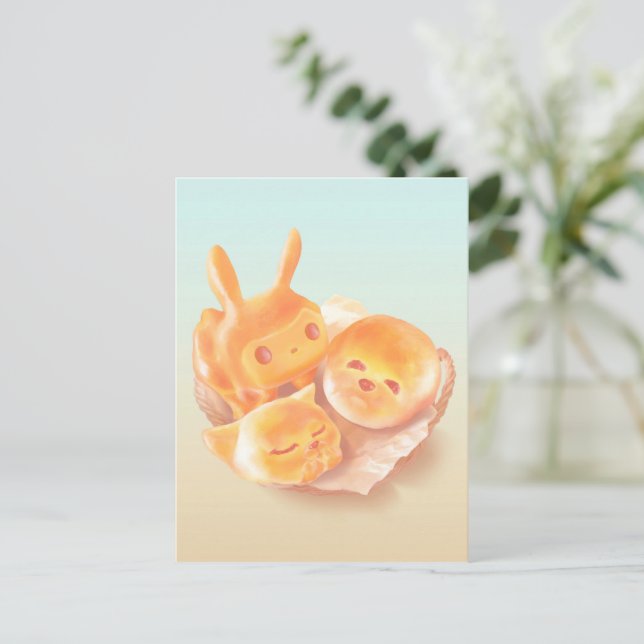 The Soul of Bread Announcement Postcard (Standing Front)