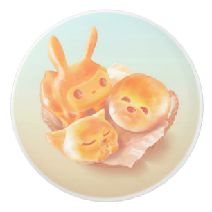 The Soul of Bread Ceramic Knob