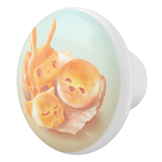 The Soul of Bread Ceramic Knob (Right)