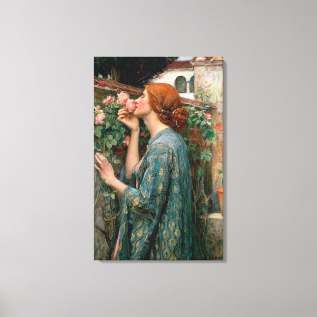 The Soul of the Rose, 1908 Canvas Print (Front)