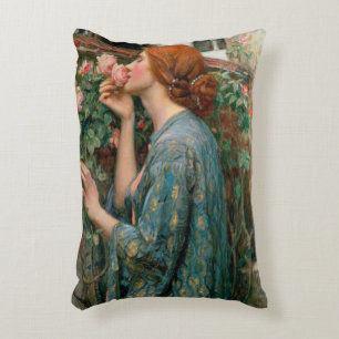 The Soul of the Rose, 1908 Decorative Cushion