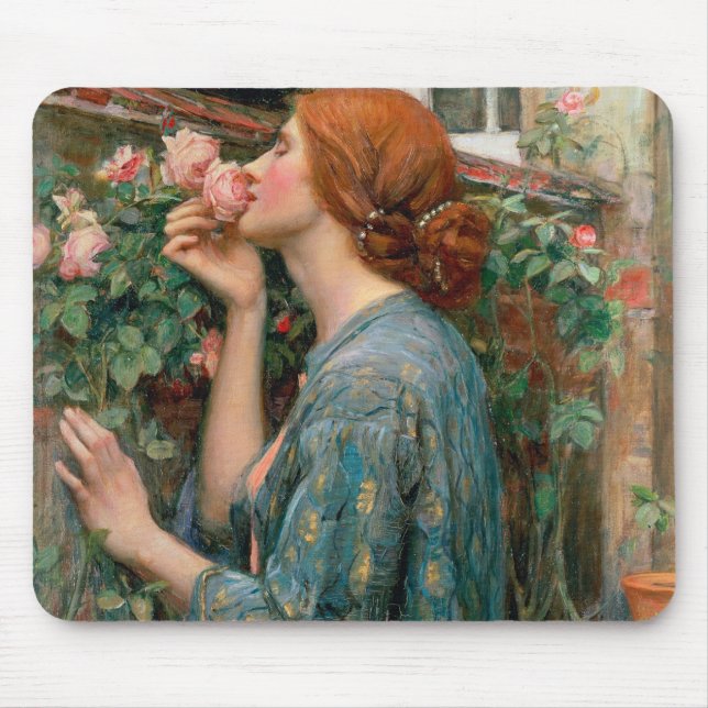 The Soul of the Rose, 1908 Mouse Mat (Front)