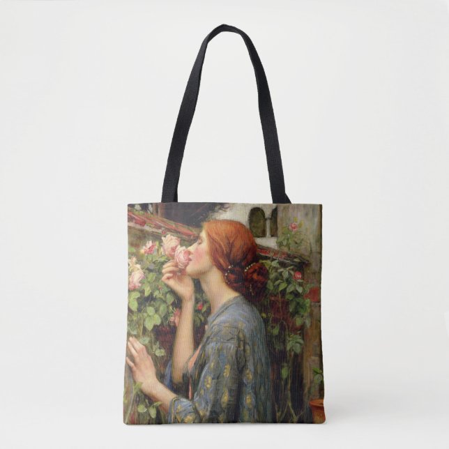 The Soul of the Rose by John Waterhouse Tote Bag (Front)