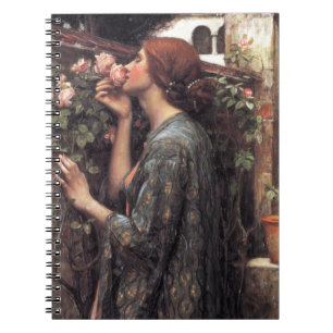The Soul of the Rose (by John William Waterhouse) Notebook