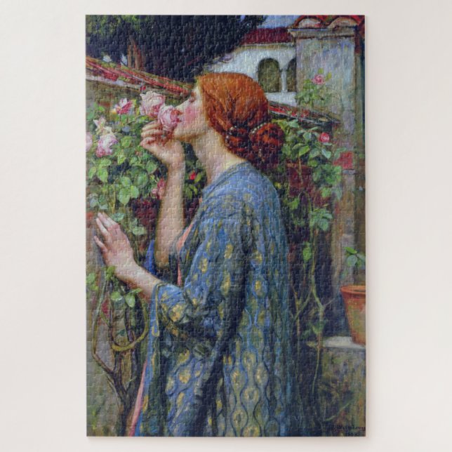 The Soul of the Rose, John William Waterhouse Jigsaw Puzzle (Vertical)