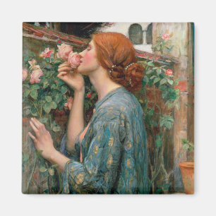 The Soul of the Rose - John William Waterhouse Magnet