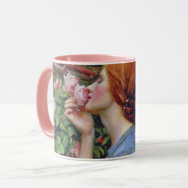The Soul of the Rose, John William Waterhouse Mug (Front Left)