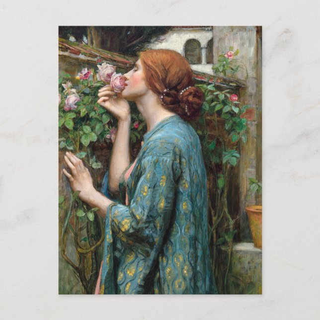 The Soul of the Rose | John William Waterhouse Postcard (Front)