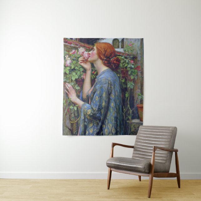 The Soul of the Rose, John William Waterhouse Tapestry (In Situ)