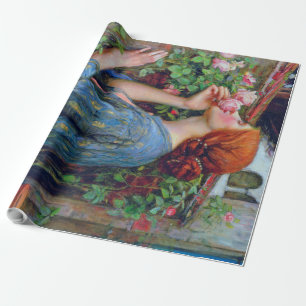 The Soul of the Rose, John William Waterhouse Wrapping Paper
