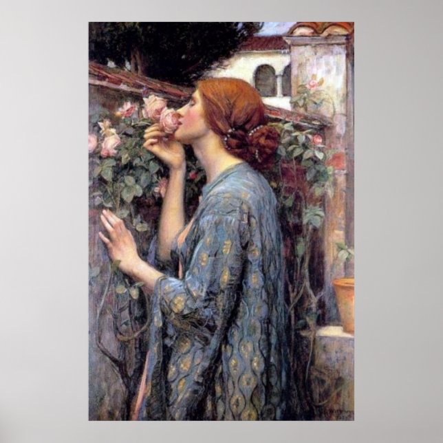 The Soul of the Rose or My Sweet Rose - 1908 Poster (Front)