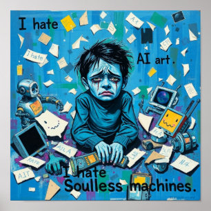 The Soulless Machine: 4 Poster