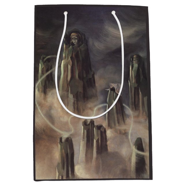 The Souls of the Mountain (by Remedios Varo) Medium Gift Bag (Front)