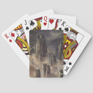 The Souls of the Mountain (by Remedios Varo) Playing Cards