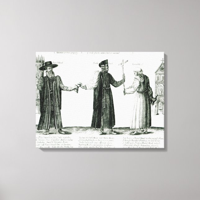 The Sound-Head Canvas Print (Front)