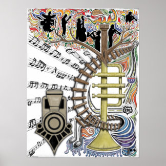 "The Sound Heard Through The Trees" Poster