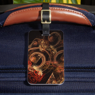 The Sound of Music Abstract Art Address Luggage Tag