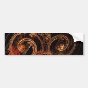 The Sound of Music Abstract Art Bumper Sticker