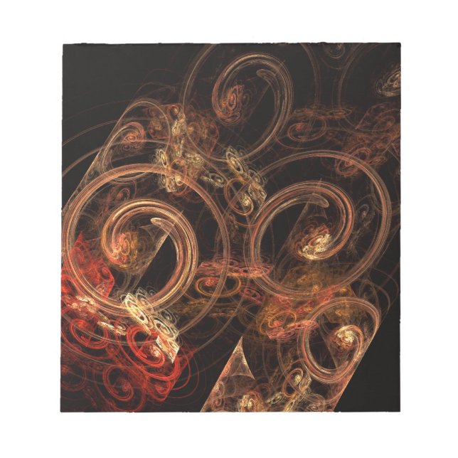 The Sound of Music Abstract Art Notepad (Front)