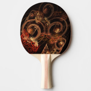 The Sound of Music Abstract Art Ping Pong Paddle