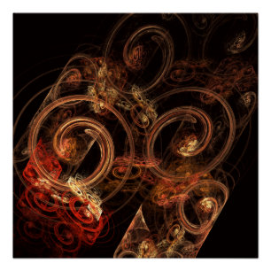 The Sound of Music Abstract Art Poster