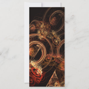 The Sound of Music Abstract Art Rack Card