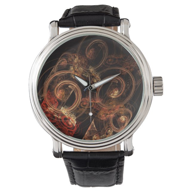 The Sound of Music Abstract Art Watch (Front)