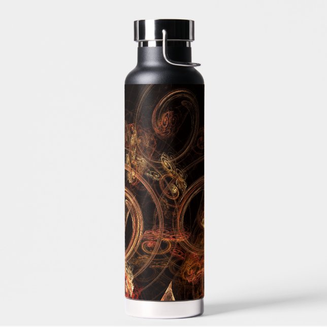 The Sound of Music Abstract Art Water Bottle (Left)