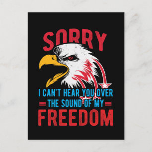 The Sound Of My Freedom Postcard