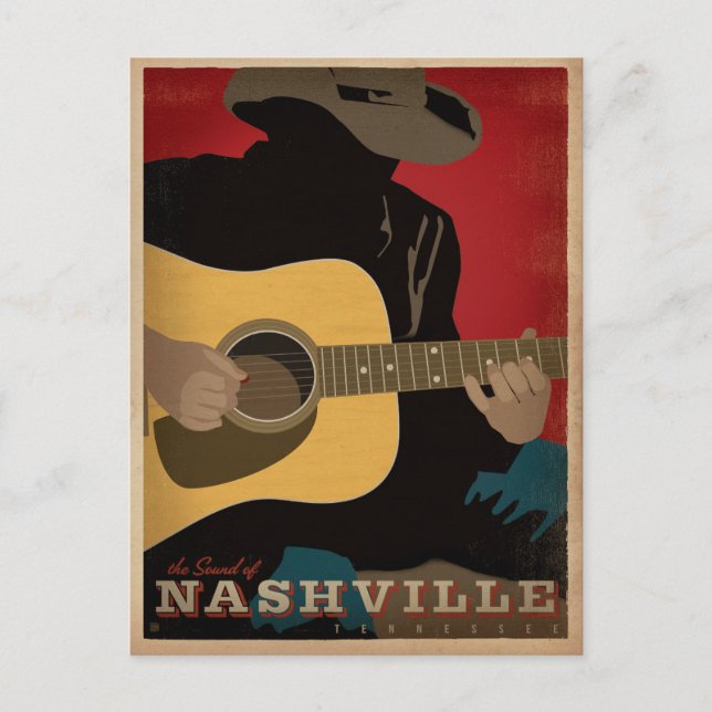 The Sound of Nashville Postcard (Front)