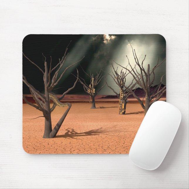 The Sound of Quiet Mouse Mat (With Mouse)