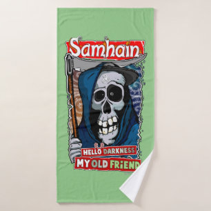 The sound of Samhain Bath Towel