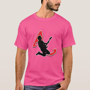 The Sound of Silence: Minimalist Rock Silhouette T-Shirt