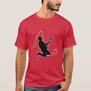 The Sound of Silence: Minimalist Rock Silhouette T-Shirt