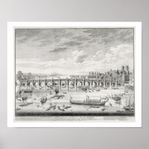 The South East Prospect of Westminster Bridge - Bo Poster