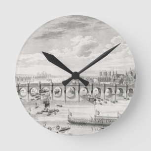 The South East Prospect of Westminster Bridge - Bo Round Clock