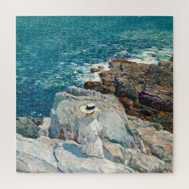 The South Ledges, Appledore by Childe Hassam Jigsaw Puzzle (Vertical)