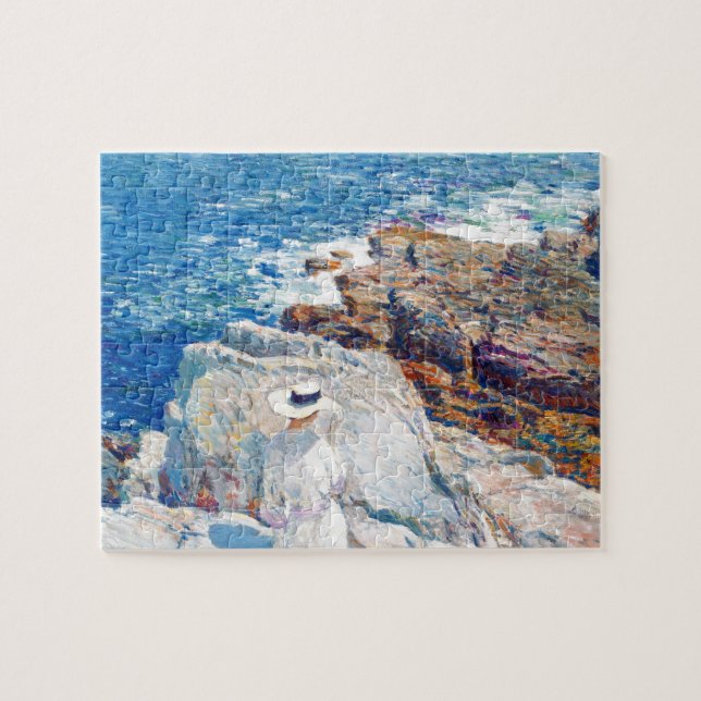 The South Ledges, Appledore by Childe Hassam Jigsaw Puzzle (Horizontal)